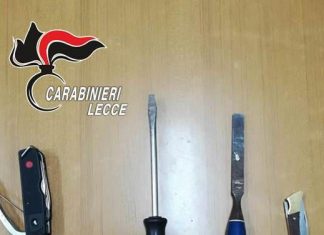 In auto con coltello e grimaldelli, denunciati due ospiti del centro Panareo