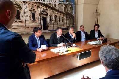 Presentata la candidatura di Gianni Marra, ci sono anche Marti e i consiglieri di Prima Lecce. Mellone libera tutti - Corriere Salentino