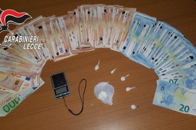Da nord a sud fioccano gli arresti per spaccio di cocaina: in quattro finiscono nei guai - Corriere Salentino