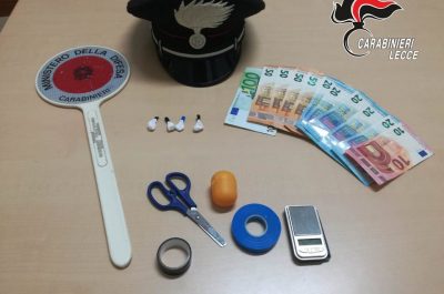 Da nord a sud fioccano gli arresti per spaccio di cocaina: in quattro finiscono nei guai - Corriere Salentino