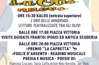 Tutto pronto per la Festa dell’Olio nuovo a Caprarica di Lecce - Corriere Salentino