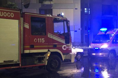 Rogo nel palazzo distrugge i contatori, il fumo invade le case: paura nel quartiere Stadio - Corriere Salentino