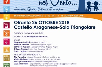 “Lo scriverò nel vento”, SOS per la Vita entra nelle scuole per insegnare il rispetto per l’ambiente in cui viviamo - Corriere Salentino