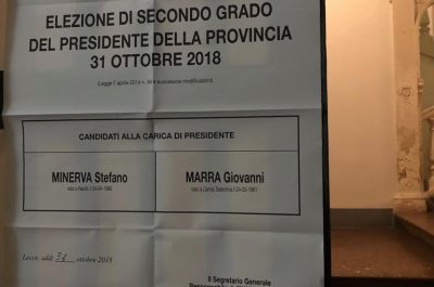 Provinciali, Stefano Minerva è il nuovo presidente della Provincia: a Lecce il centrodestra si spacca ancora - Corriere Salentino