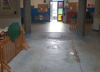 Fratelli d’Italia: “Ancora disagi nella Scuola dell’Infanzia di Melpignano, allagata dopo il diluvio di ieri”