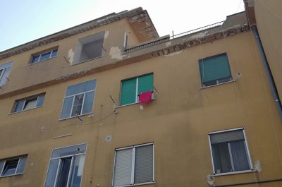 Via Calore, Russo: "Sembra di essere in guerra, crolla tutto" - Corriere Salentino