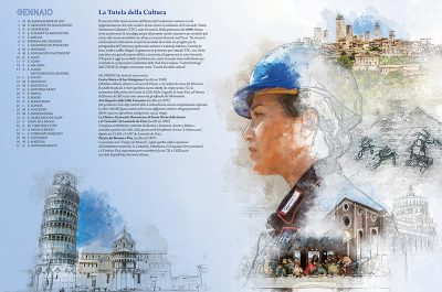 Dodici mesi insieme alla Benemerita e ai siti italiani Patrimonio dell'Umanità: presentato il calendario storico 2019 - Corriere Salentino