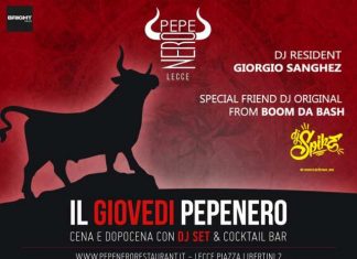 Pepe nero Lecce : Il giovedì