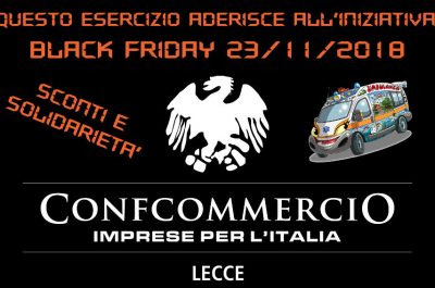 Torna il Black Friday a Lecce: venerdì 23 novembre appuntamento con "sconti & solidarietà” - Corriere Salentino