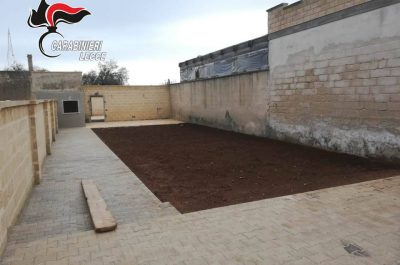 Pavimentazione realizzata senza alcuna autorizzazione in zona sottoposta a vincoli: due denunce - Corriere Salentino