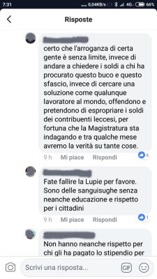 Offese ai lavoratori Lupiae sulla bacheca del sindaco, pronte le querele mentre continua il braccio di ferro - Corriere Salentino