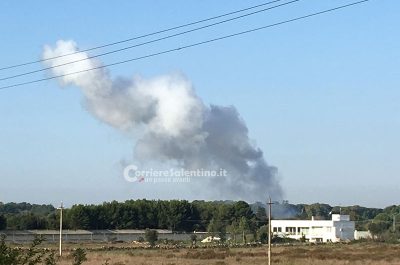 Esplosione nella fabbrica di fuochi, poi il crollo: muore 19enne, un ferito grave - Corriere Salentino