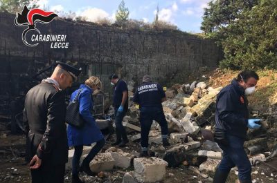 Esplosione nella fabbrica di fuochi, poi il crollo: muore 19enne, un ferito grave - Corriere Salentino