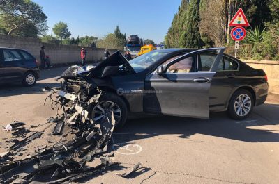 Sorpasso azzardato sulla Lecce - Arnesano, auto distrutte e feriti in ospedale - Corriere Salentino