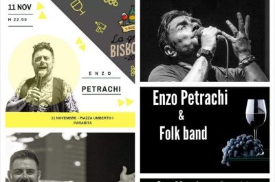 Enzo Petrachi & Folk Band in concerto a Parabita in piazza Umberto I per la festa di San Martino - Corriere Salentino