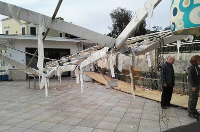 Tromba d'aria nel Capo di Leuca: devastati 20 km di costa, si contano i danni - Corriere Salentino