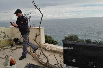 Tromba d'aria nel Capo di Leuca: devastati 20 km di costa, si contano i danni - Corriere Salentino