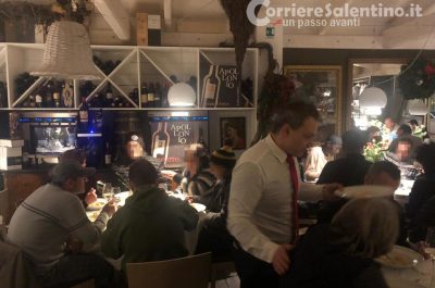 Una vigilia di Natale al ristorante Nautilus Garden per i poveri della città - Corriere Salentino