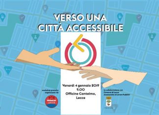 “Verso una città accessibile”, workshop gratuito organizzato dall’Associazione Sveglia Lecce