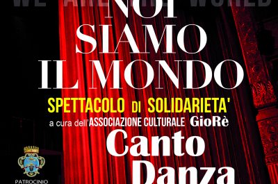 "Noi siamo il mondo", spettacolo di solidarietà a Galatina - Corriere Salentino