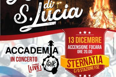 Sternatia: torna la Focara di Santa Lucia - Corriere Salentino
