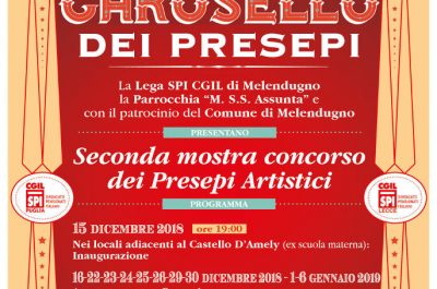 Torna il carosello dei presepi dello Spi-Cgil, sabato 15 dicembre l'inaugurazione a Melendugno - Corriere Salentino