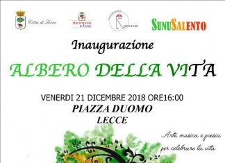 Venerdì 21 dicembre in Piazza Duomo l’inaugurazione dell’Albero della Vita