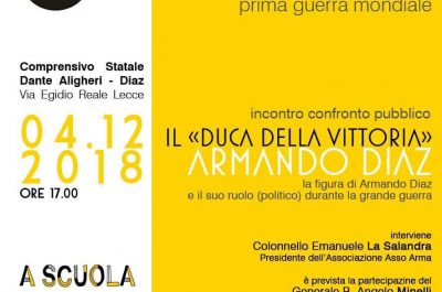 Il “Duca della Vittoria", a Lecce un incontro pubblico sulla figura del Generale Armando Diaz - Corriere Salentino