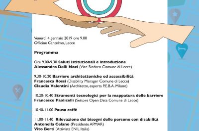 “Verso una città accessibile”, workshop gratuito organizzato dall’Associazione Sveglia Lecce - Corriere Salentino