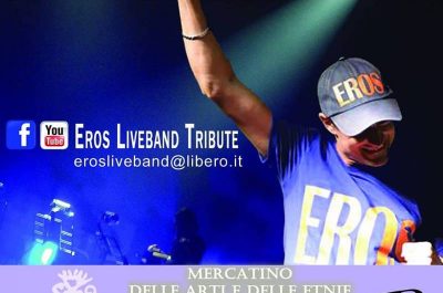 Mercatino delle Arti e delle Etnie: Eros live band Tribute in concerto sulle note di Ramazzotti - Corriere Salentino
