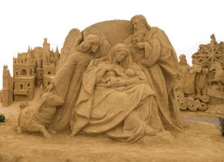 Scorrano, prosegue fino al 6 gennaio il presepe di sabbia