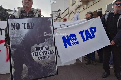In mille in corteo a Melendugno contro Tap e opere inutili - Corriere Salentino