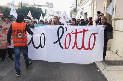 In mille in corteo a Melendugno contro Tap e opere inutili - Corriere Salentino