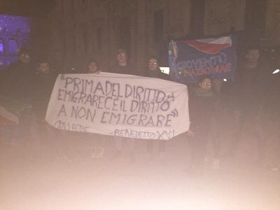 Il corteo contro il dl sicurezza nel cuore di Lecce: #sicuridiessereumani. Intervento del vescovo. Contromanifestazione e scintille - Corriere Salentino