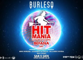 Befana day al Burlesq