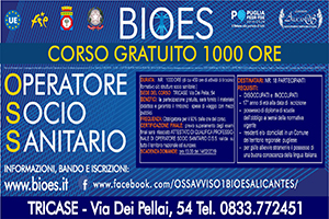 Corsi gratuiti per diventare OSS alla Scuola Bioes di Tricase, una straordinaria occasione formativa e lavorativa - Corriere Salentino