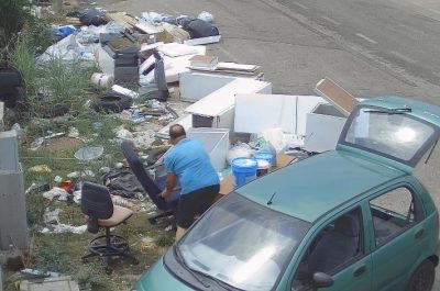 Rifiuti, raffica di controlli della Polizia Locale di Campi Salentina contro gli abbandoni - Corriere Salentino