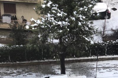 Risveglio sotto la neve per Lecce e provincia, disagi alla circolazione e molti uffici chiusi - Corriere Salentino
