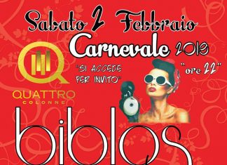 Il Carnevale neretino è al Biblos di Santa Maria al Bagno