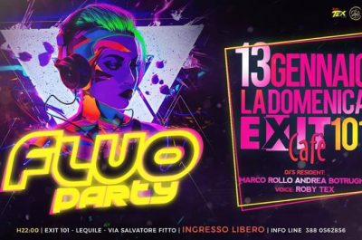 “Fluo Party": la domenica Exit si colora dell'animazione Roby Tex - Corriere Salentino
