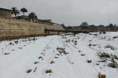 Risveglio sotto la neve per Lecce e provincia, disagi alla circolazione e molti uffici chiusi - Corriere Salentino