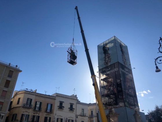 La petizione per ricollocare la statua di Sant’Oronzo sulla colonna. La “Voce di Lecce” chiede di non perdere più tempo - Corriere Salentino