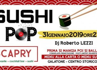Sushi Pop allo Scapry