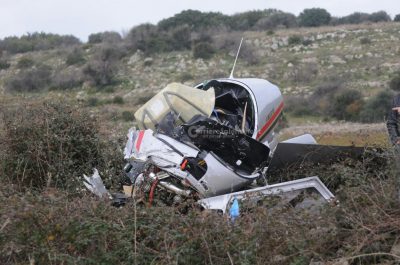 Ultraleggero precipita sulla provinciale Ugento-Gemini: due morti - Corriere Salentino