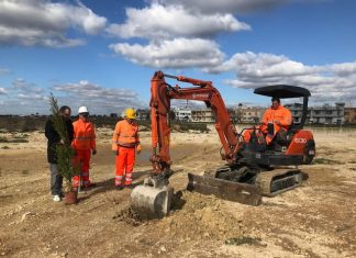 Urban Park all’Incoronata, il cantiere è ufficialmente aperto