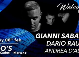 Welcome Friday, Gianni Sabato all’Ego’s