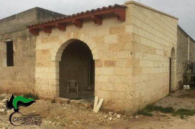 Realizzano strada (con eternit) e fabbricato senza alcun permesso, denunciati tre fratelli - Corriere Salentino