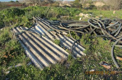 La REI lancia l’allarme dopo due denunce: Immondezzaio a cielo aperto di amianto a Galatone” - Corriere Salentino