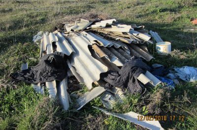 La REI lancia l’allarme dopo due denunce: Immondezzaio a cielo aperto di amianto a Galatone” - Corriere Salentino