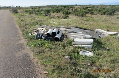 La REI lancia l’allarme dopo due denunce: Immondezzaio a cielo aperto di amianto a Galatone” - Corriere Salentino